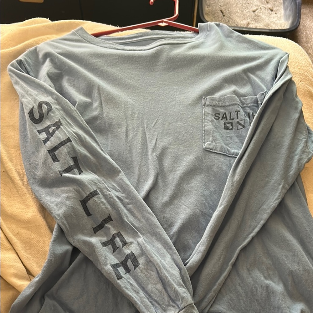 Salt Life Blue Short Sleeve Tee